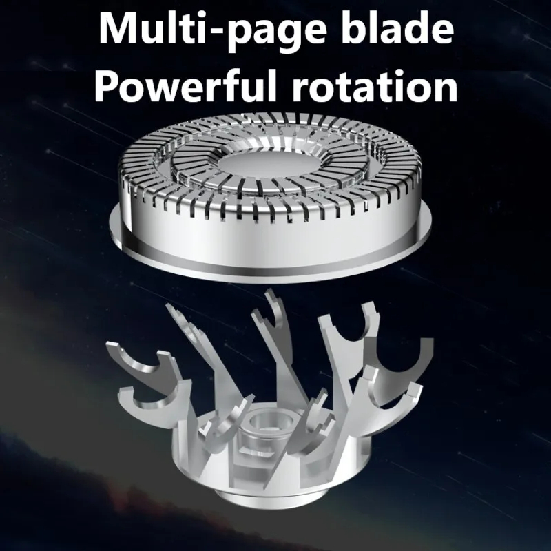 T8 Mini Portable Electric Shaver | USB Rechargeable Beard & Body Trimmer | Waterproof - Image 3