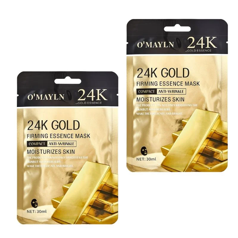 Pack of 2 | O’Mayln 24K Gold Firming Essence Mask 30ml | Skin Firming & Anti-Aging Treatment - Image 3