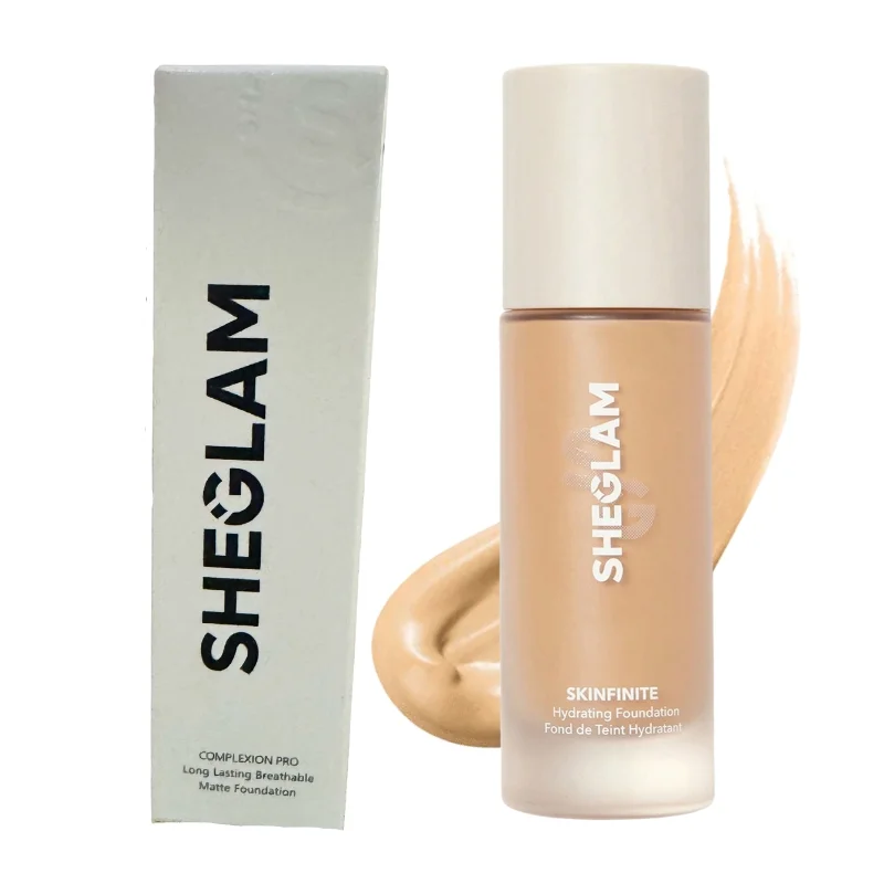 Sheglam Complexion Pro Matte Foundation | Shell | Long Lasting - Image 4