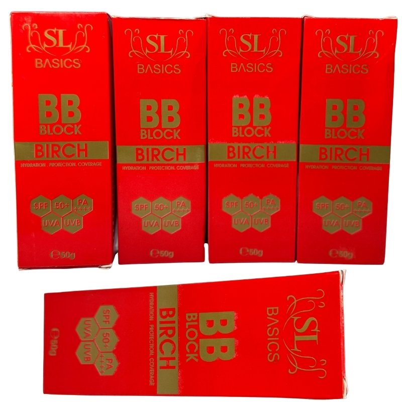 SL Basics BB Block SPF 50g | Tinted Sunscreen with Vitamin E, Lotus & Niacinamide - Image 5