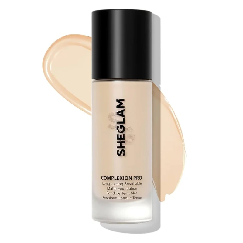 Sheglam Complexion Pro Matte Foundation | Porcelain | Long Lasting - Image 3