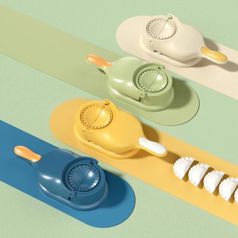 2-in-1 Dumpling & Samosa Maker | Mini Manual Tortilla & Dough Press | Random Colors - Image 8