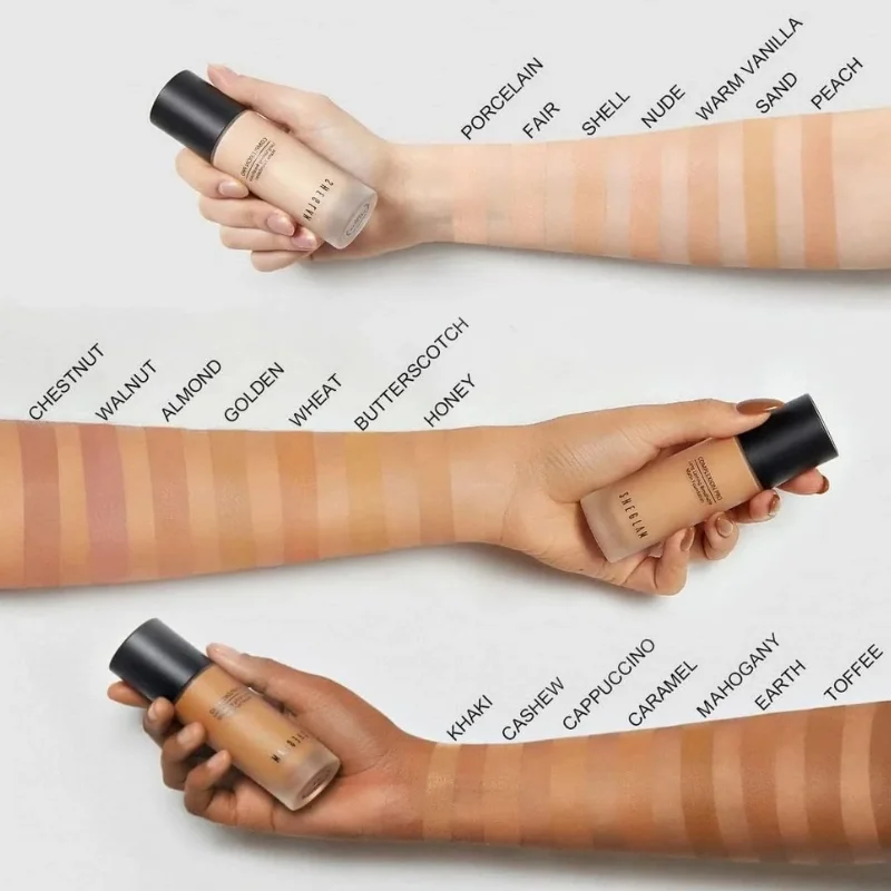 Sheglam Complexion Pro Matte Foundation | Shell | Long Lasting - Image 2