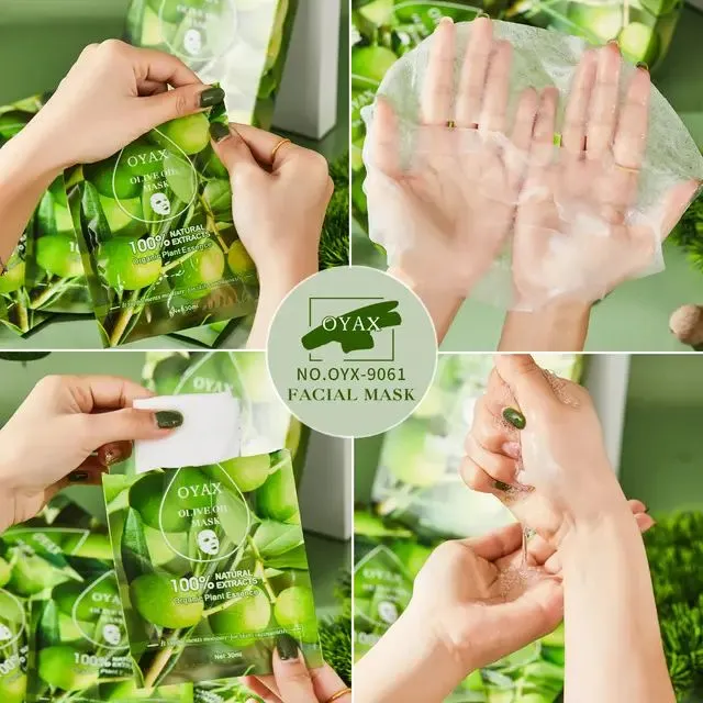 Pack of 2 | O’Mayln Rice Facial Mask | Anti-Wrinkle, Brightening & Hydrating Sheet Mask - Image 8