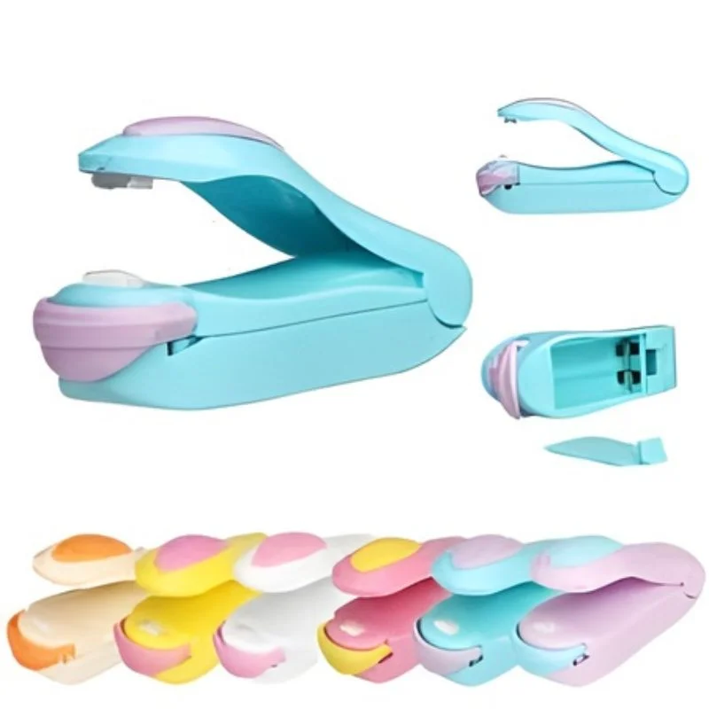 Portable Mini Heat Sealing Machine | Snack Bag Sealer | Handheld Resealer | Random Color - Image 3