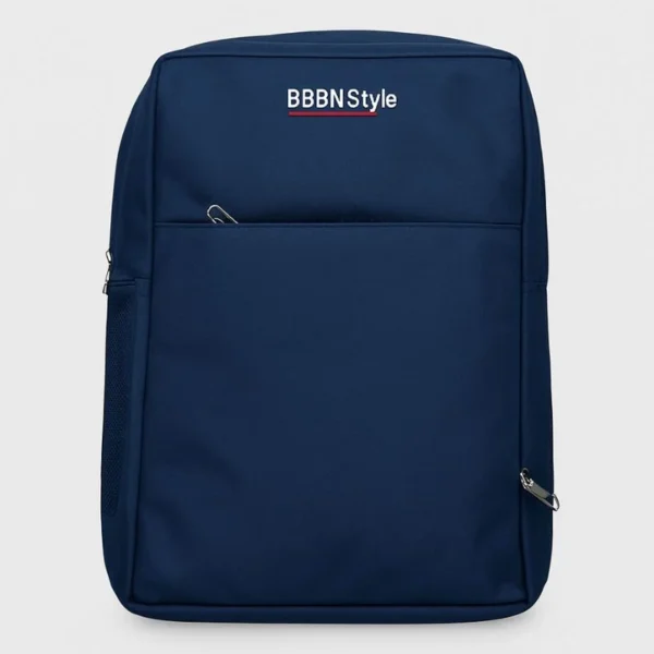 Slim Business Laptop Backpack | Lightweight Travel & Office Bag with Multi-Pockets | Navy Blue