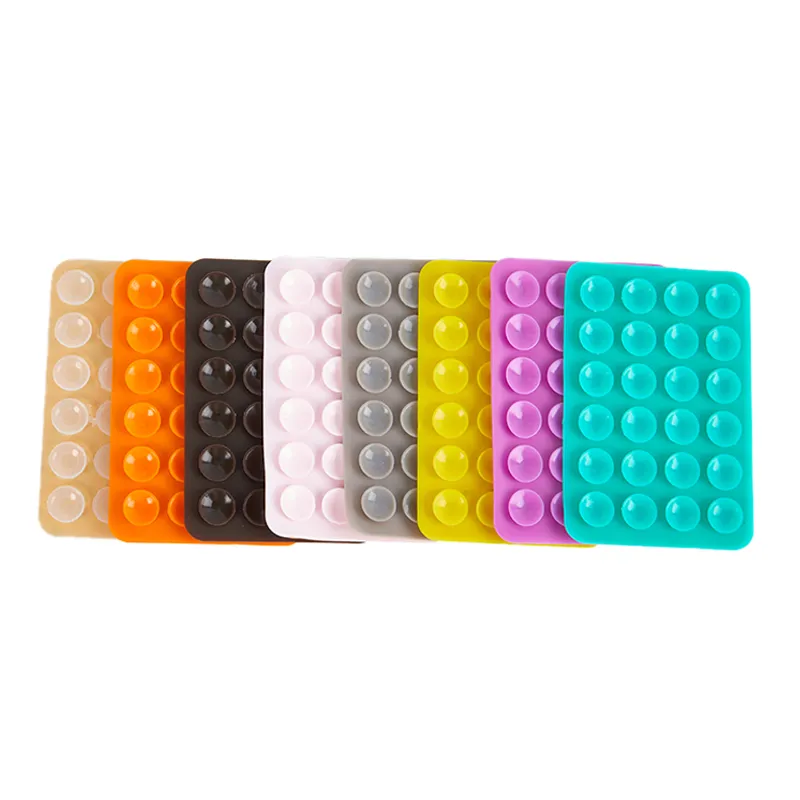 Stick & Grip Suction Cup Phone Holder | Reusable Silicone Pad | Random Color - Image 6