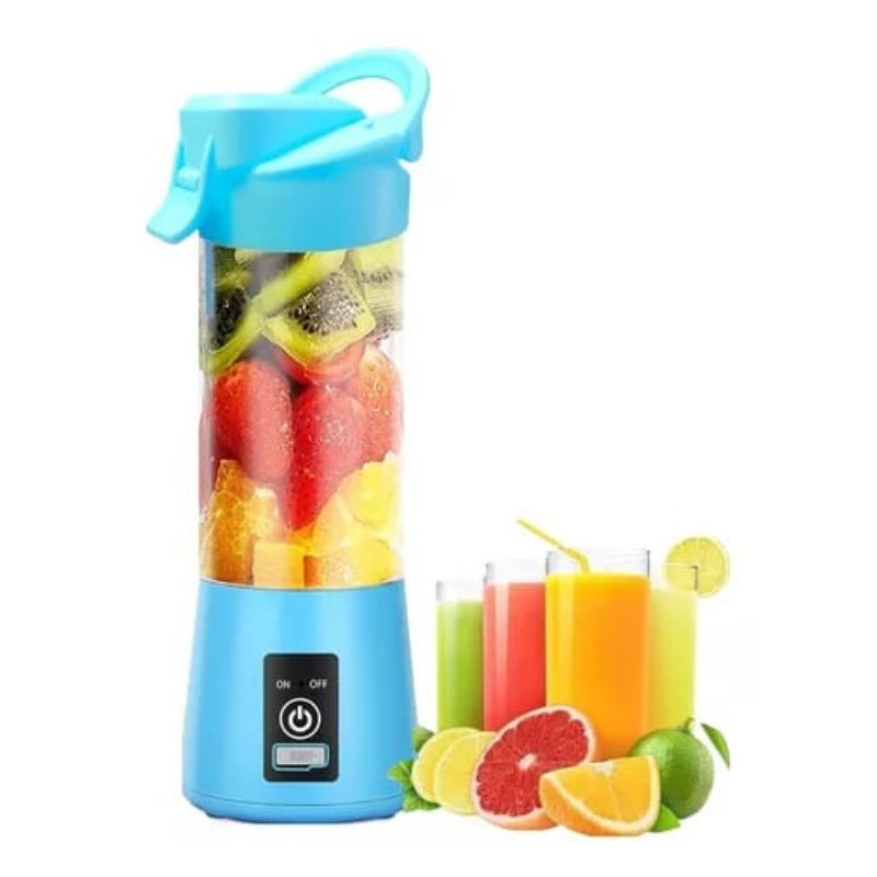 Portable USB Rechargeable Juicer Blender Cup | Personal Smoothie Maker | Travel-Friendly | Random Color - Image 2