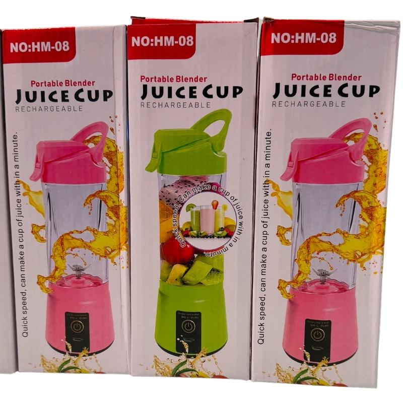 Portable USB Rechargeable Juicer Blender Cup | Personal Smoothie Maker | Travel-Friendly | Random Color - Image 4